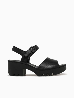 Tull503fly Black Leather