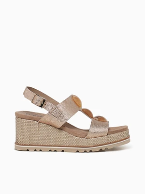 6390 Platino Metal Leather