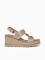 6390 Platino Metal Leather