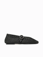 Helene Black Woven