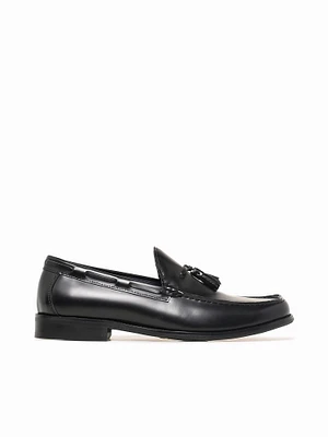 Lucius Black Box Calf Leather