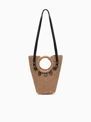 Flora Top Handle Tan