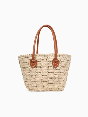 Evelyn Tote White
