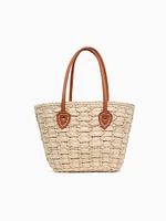 Evelyn Tote White