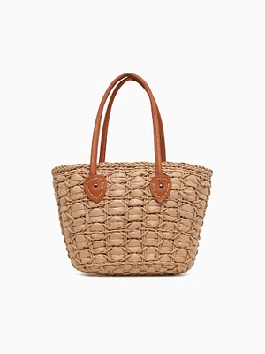 Evelyn Tote Tan