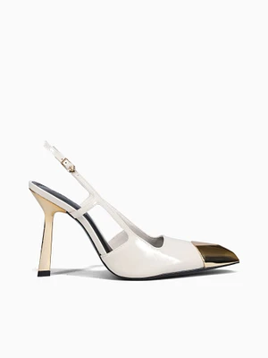 Elia Sugar White Glass Stoned