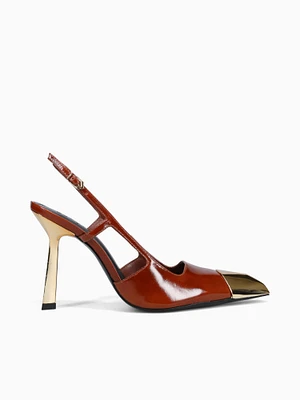 Elia Caramel Top Glass Stoned