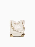 Frame Shoulder Bag Sugar White
