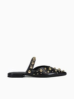 Phoebe Black Tourino Leather