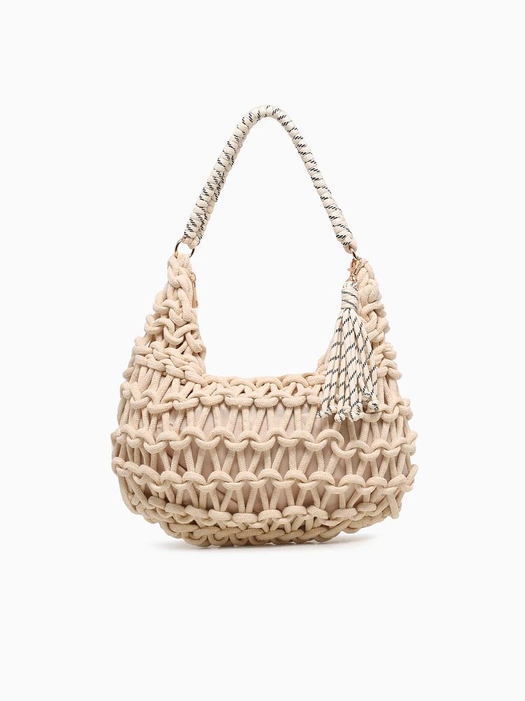Ec Ellie Shoulder Bag Beige
