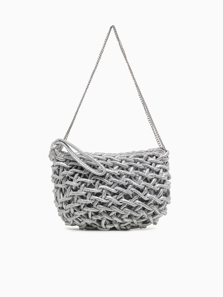 Ec Emma Shoulder Bag Silver