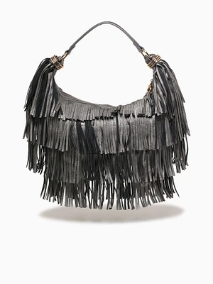 Boho Ring Top Handle Pewter