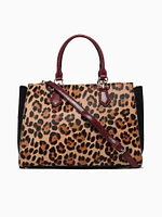 Jenna Top Handle Black Multi