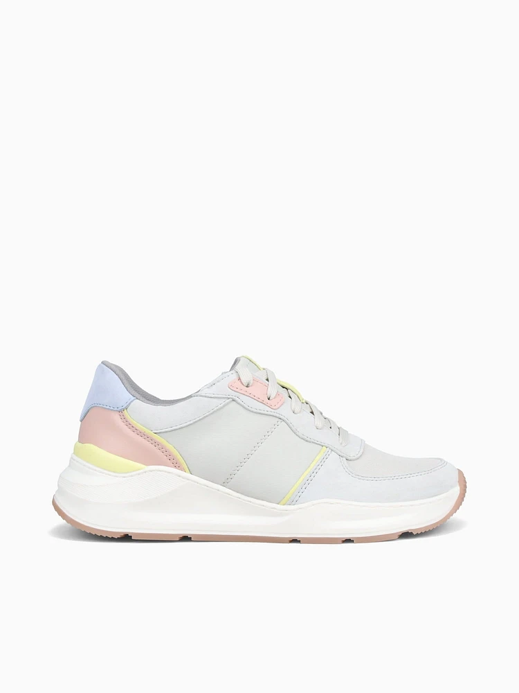 Blossom Grey Multi Leather