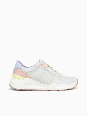 Blossom Grey Multi Leather