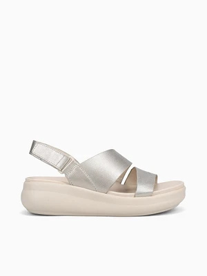 Darby Warm Silver Leather