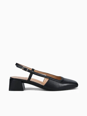 Harper Black Leather