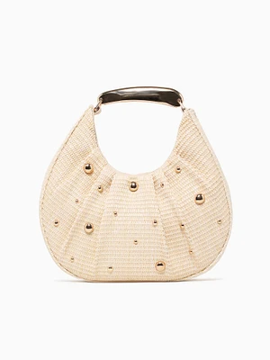 29707a Delilah Shoulder Bag Ivory