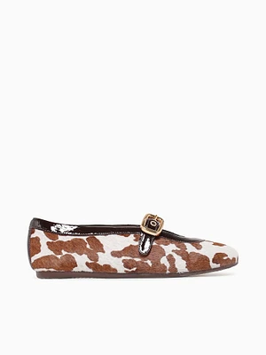Mathilda Cow Brown pelo