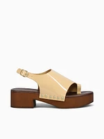 9335 Beige Vernice Pelle