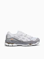 Gelnyc Cloud Grey Cement leather mesh