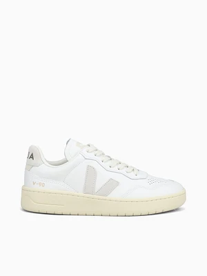 V90 Extra Wht Natural o.t. leather Suede