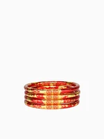 Koi Rouge All Weather Bangles (AWB) - Set of 4