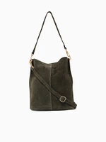 Jocelyn Bucket Shoulder Bag Green