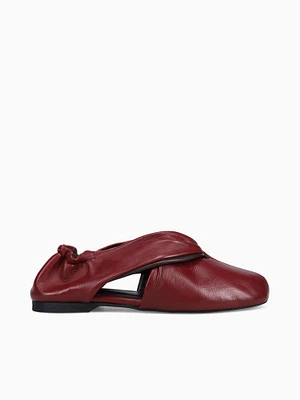 Alaula Burgundy Leather