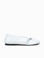 Ravena White Leather