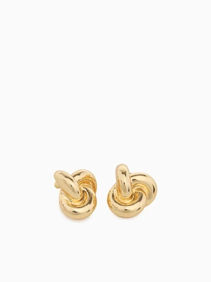 Ea Knots Studs Gold