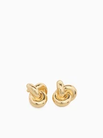 Ea Knots Studs Gold