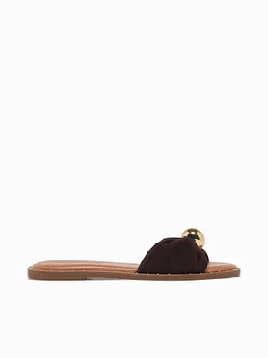 Zarina Brown Suede