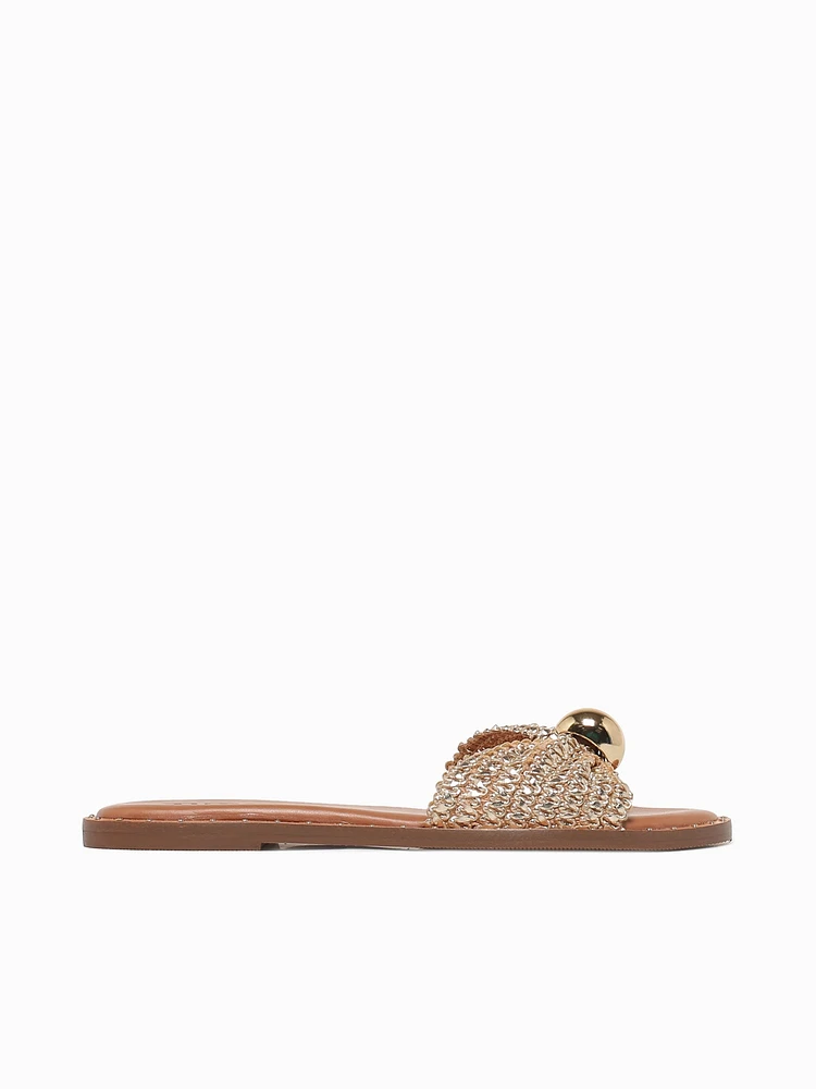 Zarina Gold Raffia