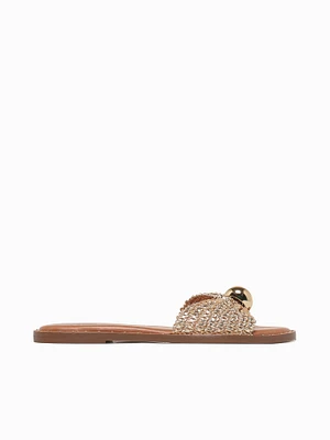 Zarina Gold Raffia