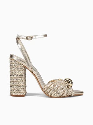 Anjali Gold Raffia