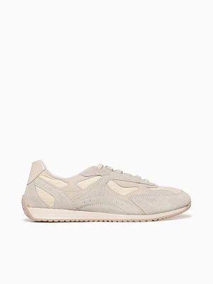 Fuga Low Ballerina Cream Suede