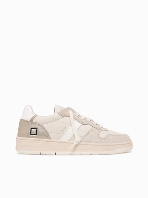Court White Platinum leather