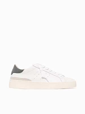 Sonica White Blue leather