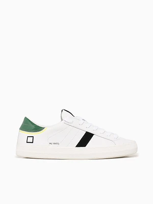 Hill Low White Green leather