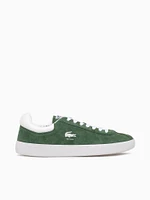 Baseshot Grn Wht suede