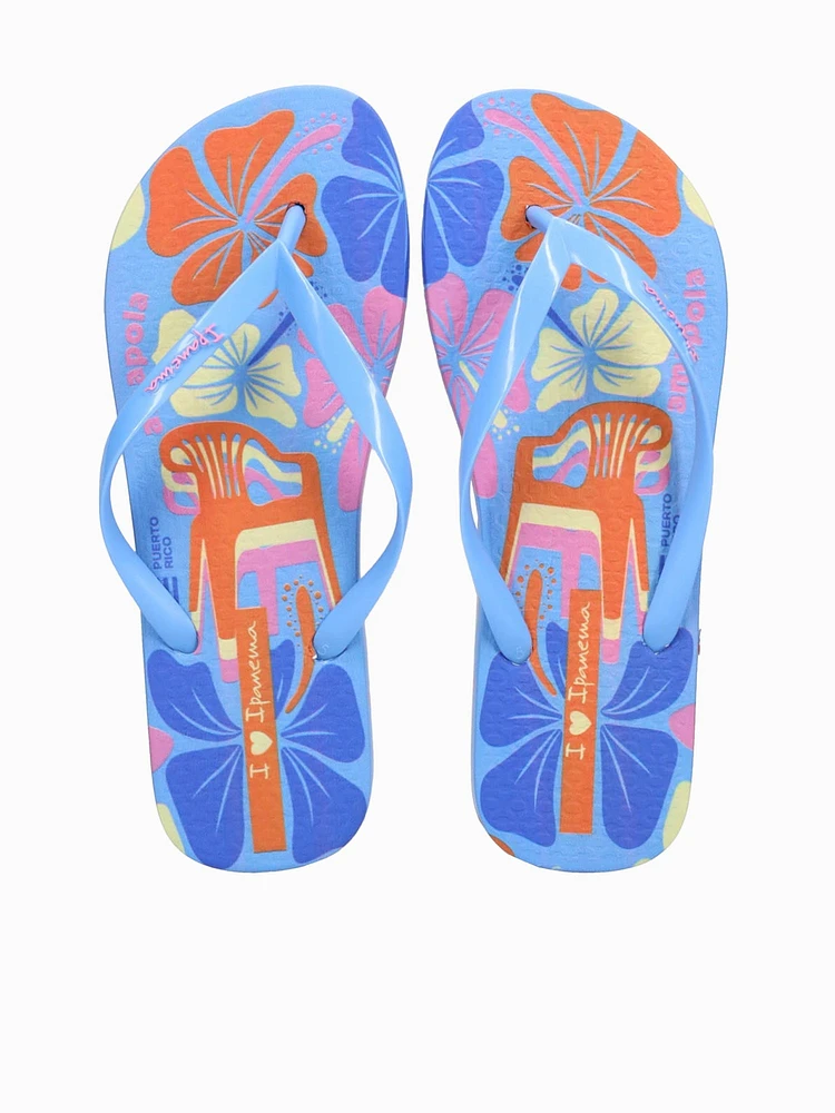 Ip Porto Rico  Blue Orange multi