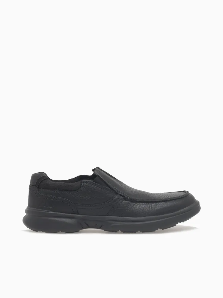 Bradley Free Black Tumbled Lea