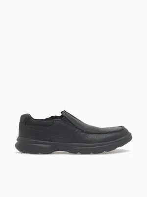 Bradley Free Black Tumbled Lea