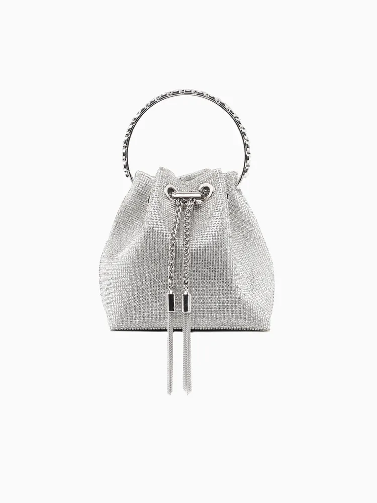 Ring Diamond Bag Silver