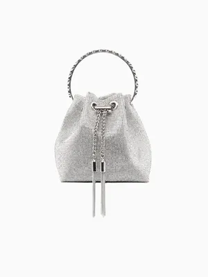 Ring Diamond Bag Silver