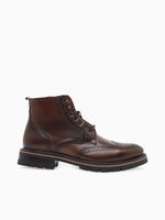 Xc Flex Cody Wingtip Zip Boot  Tan Leath