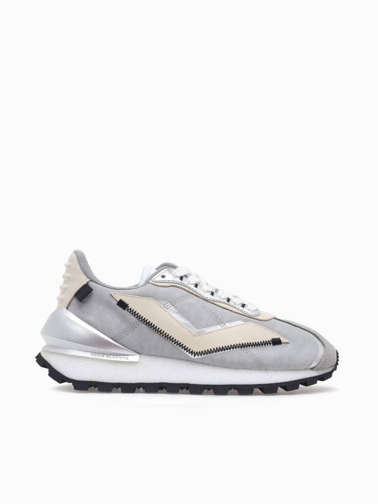 Qwark Spur 2 Woman Grey Silver suede Met