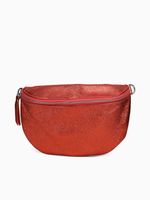 Almond Laminato Shoulder Bag Aragosta