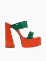 Hebe Green Orange patent